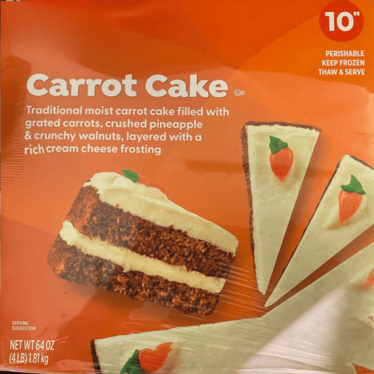 Carrot Cake 10”