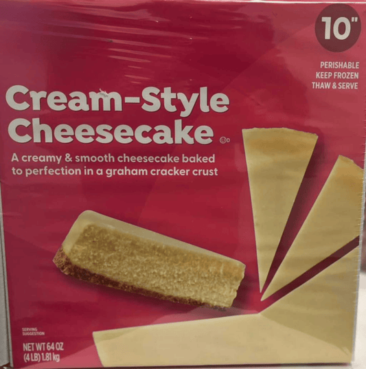 Creamstyle Cheesecake 10”